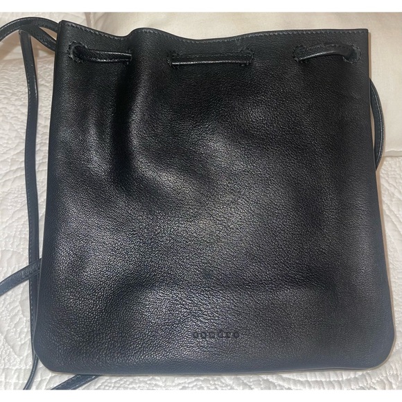 Sandro Black Mini Leather Bag - Picture 5 of 5